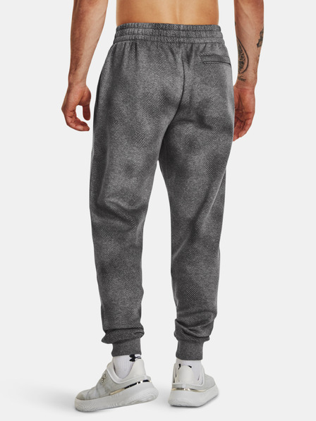 Under Armour Moške spodnji del trenirke Under Armour UA Rival Fleece Printed