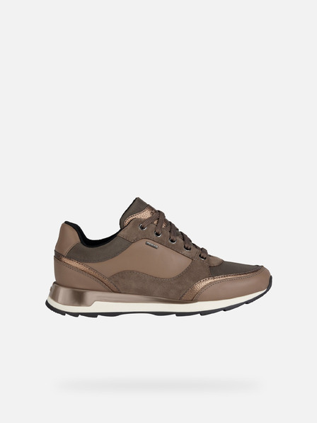 Geox Rjavi ženski copati Geox New Aneko B ABX
