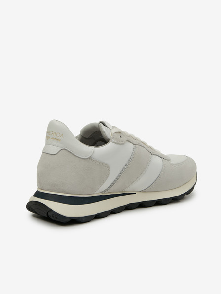 Geox Beli moški čevlji Geox Spherica Vseries