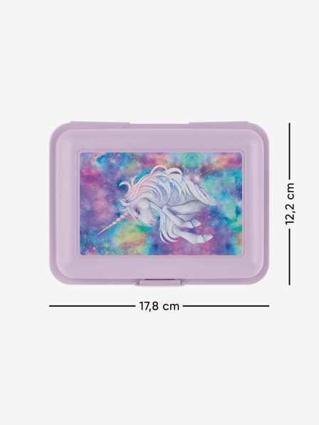 BAAGL Vijolična škatla za malico enojček Baagl