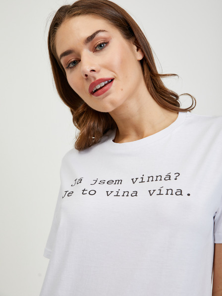 ZOOT.Original Bela ženska majica ZOOT Original I'm guilty