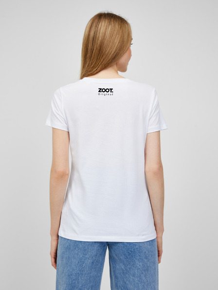 ZOOT.Original Bela ženska majica s potiskom ZOOT.Original Kiss