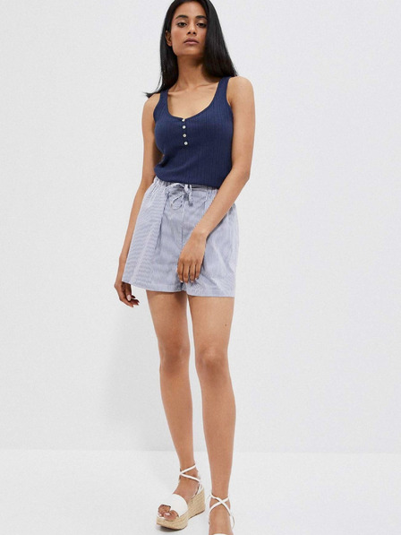 Moodo Temno modra ženska majica Moodo