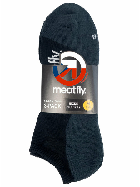 Meatfly Meatfly nogavice Boot Triple pack Black | Črna | Velikost