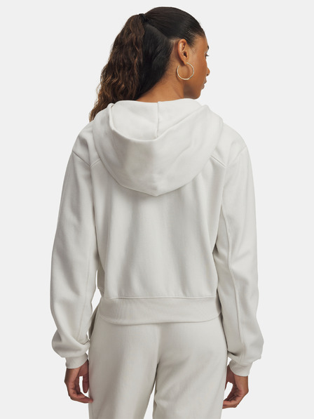 Under Armour Ženski pulover Under Armour UA Icon Vida Flc FZ-WHT