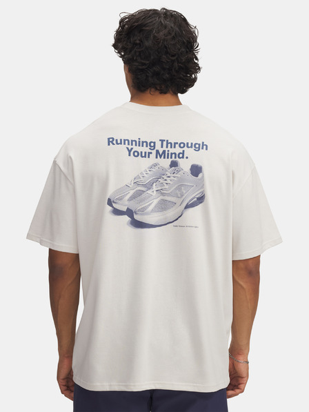 Under Armour Moška majica Under Armour UA HWT RUNNING SHOE OS SS-WHT