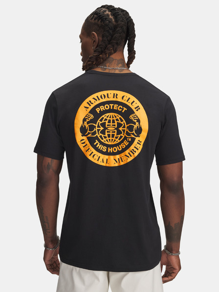 Under Armour Moška majica Under Armour UA ARMOUR CLUB SS-BLK