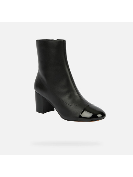 Geox Črna ženska gležnjarska obutev Geox Virnilisa 65