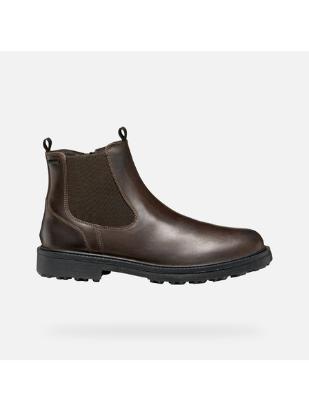 Geox Rjava moška gležnjarska obutev Geox Lagorai + Grip B A