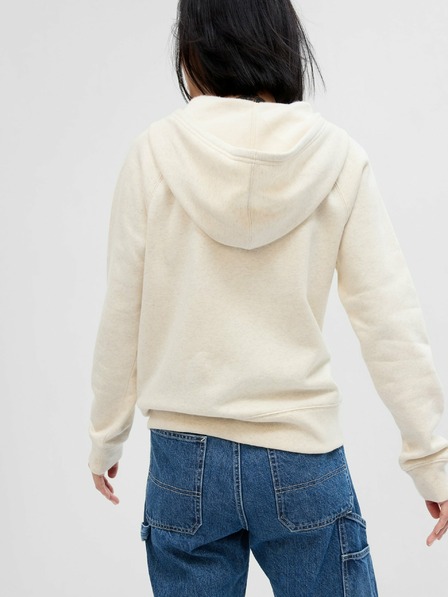 GAP Mikina z logotipom Gap na zadrgo