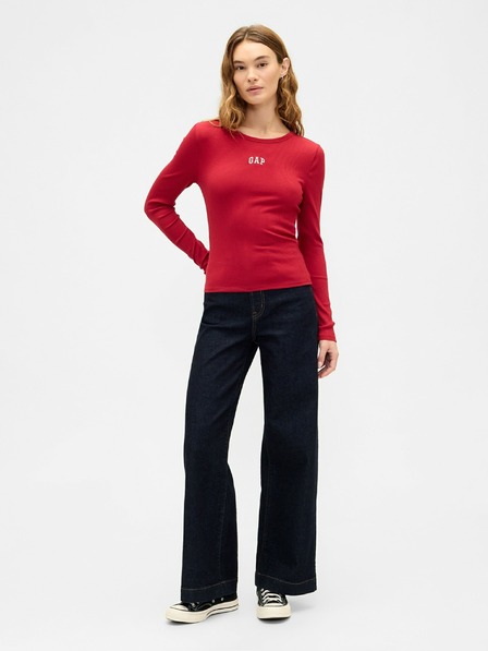 GAP Rebrasta majica z logom GAP