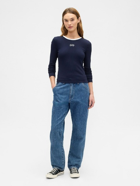 GAP Rebrasta majica z logom GAP