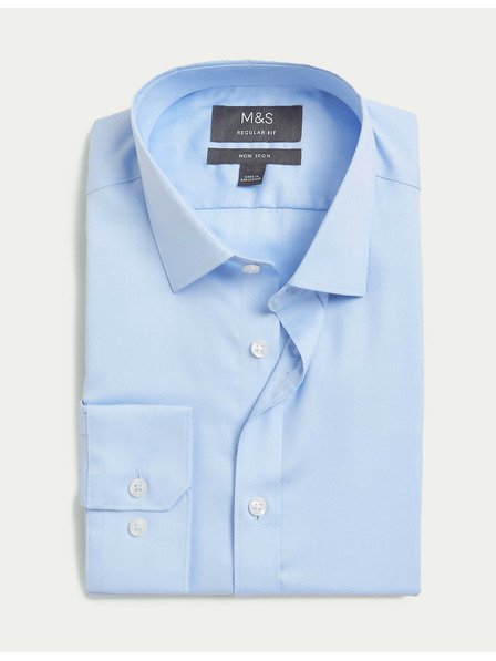 Marks & Spencer Svetlomodra moška srajca Marks & Spencer