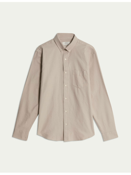 Marks & Spencer Srajca Oxford iz čistega bombaža The Ultimate Marks & Spencer kremasta