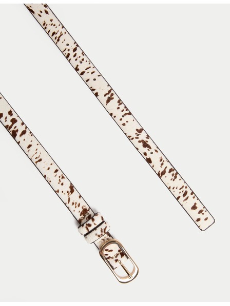 Marks & Spencer Ozek usnjeni pas Marks & Spencer rjava