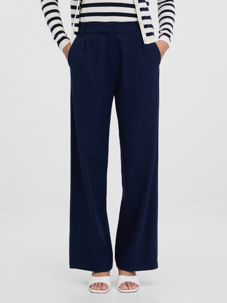 Orsay Temno modre ženske hlače ORSAY