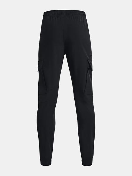 Under Armour Deške športne hlače Under Armour UA Pennant Woven Cargo Pant-BLK