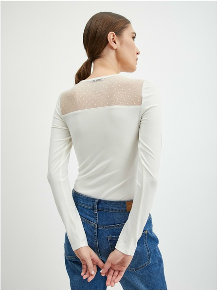 Orsay Krem ženski bodi s čipko ORSAY