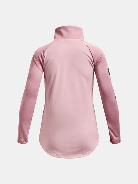 Under Armour Dekliška majica Under Armour Tech Graphic Half Zip-PNK