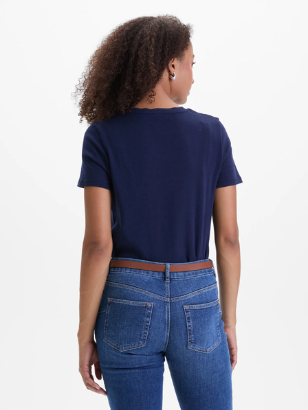 Orsay Temno modra ženska majica s kratkimi rokavi ORSAY