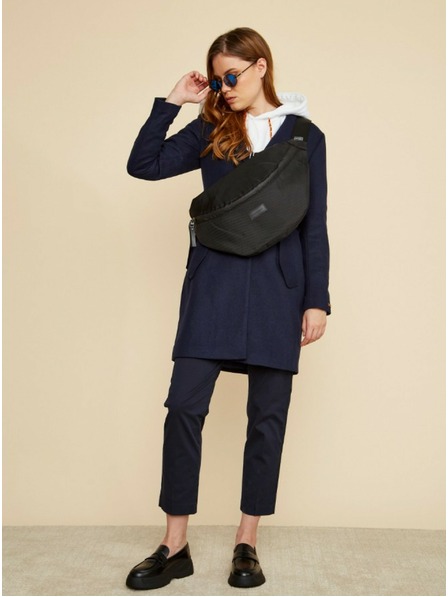 ZOOT.lab Temno modri ženski plašč iz volnene mešanice ZOOT.lab Klara