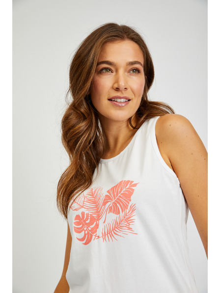 Sam 73 Bela ženska majica SAM 73 Simone