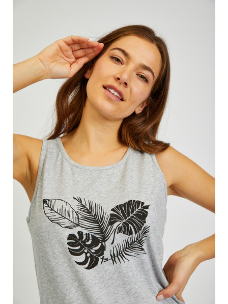 Sam 73 Siva ženska majica SAM 73 Simone