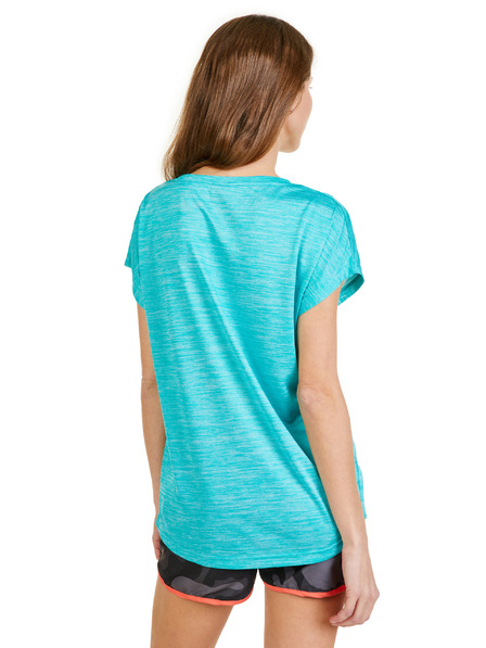 Sam 73 Turkizna ženska črtasta majica SAM 73 Naska