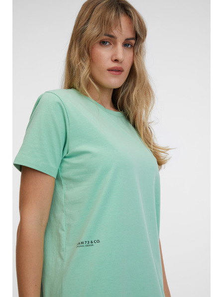 Sam 73 Svetlo zelena ženska obleka SAM 73 Gazelle