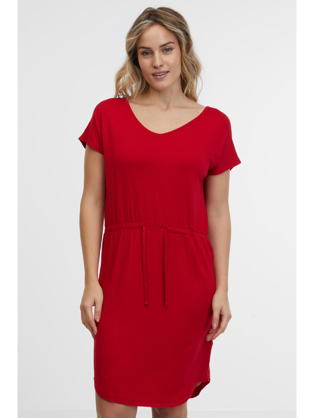 Sam 73 Rdeča ženska obleka SAM 73 Doria