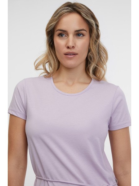 Sam 73 Svetlo vijolična ženska midi obleka SAM 73 Estela