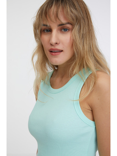 Sam 73 Turkizna ženska osnovna maksi obleka SAM 73 Rita