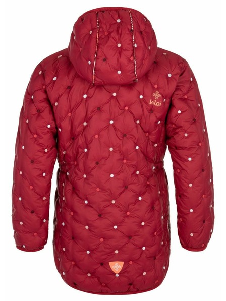Kilpi Dekliški zimski plašč Kilpi DAMIA-JG Temno rdeča