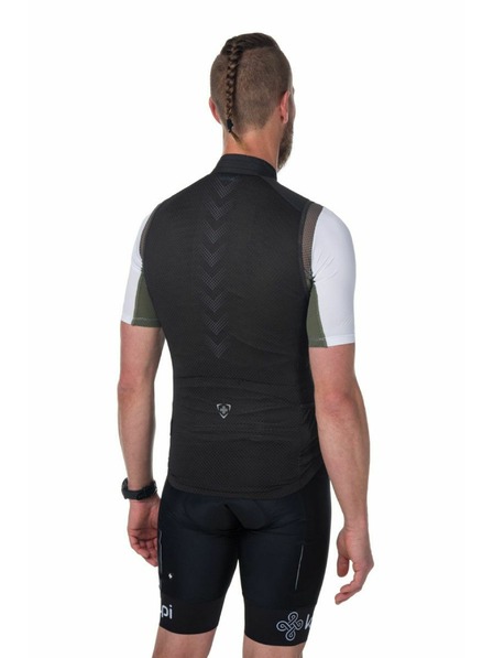 Kilpi Moški kolesarski brezrokavnik Kilpi FLOW-M Črn