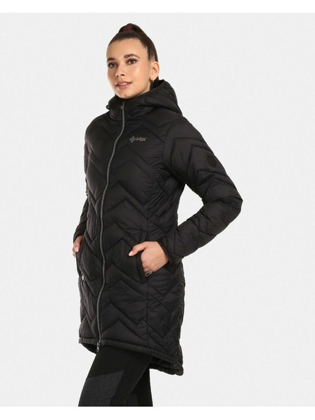 Kilpi Ženska topla plašč Kilpi LEILA-W Črna