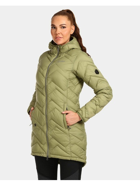 Kilpi Ženska topla plašč Kilpi LEILA-W Zelena