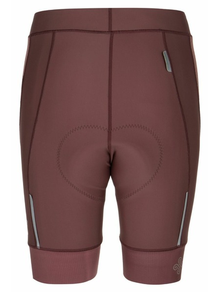 Kilpi Ženske kolesarske kratke hlače Kilpi PRESSURE-W Temno rdeča