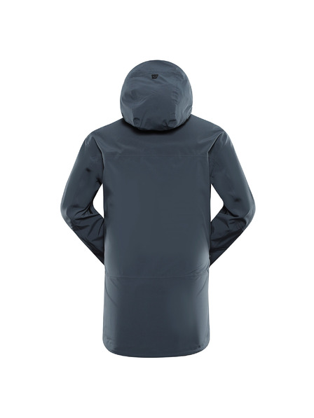 ALPINE PRO Moška vodoodporna jakna z ptx membrano ALPINE PRO ZARR dark slate