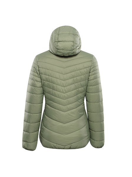 ALPINE PRO Ženska obojestrana jakna hi-therm ALPINE PRO EROMA oil green