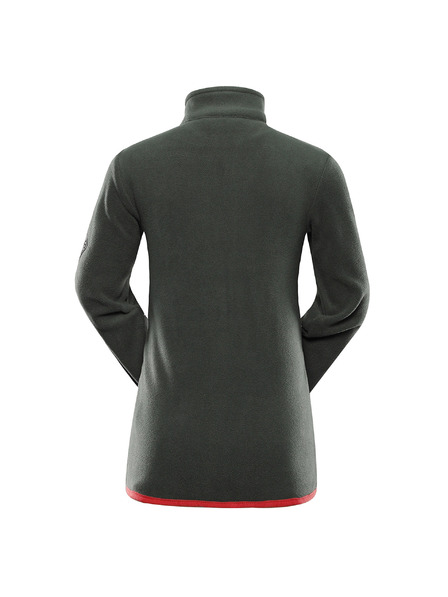 ALPINE PRO Otroška topla jopa iz mikroflisa ALPINE PRO SIUSO 3 petrol