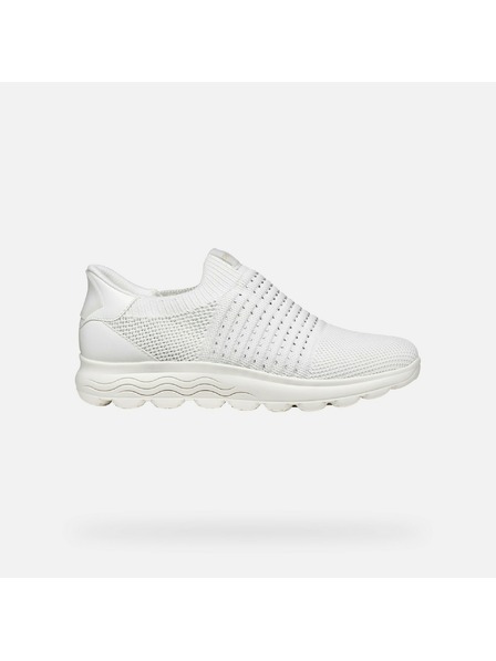 Geox Bele ženske superge Geox Spherica Plus