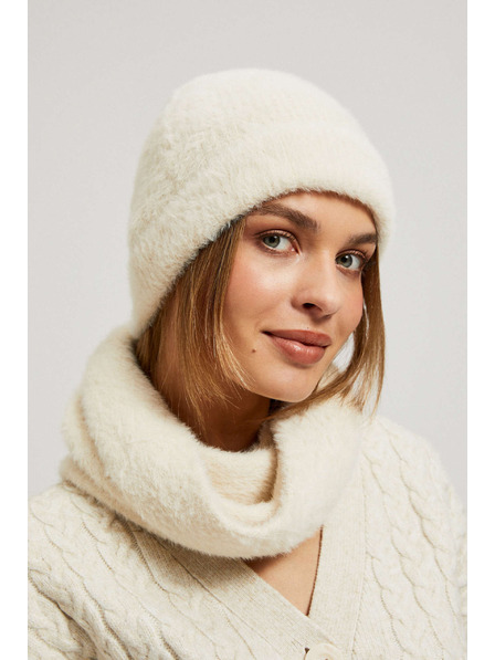 Moodo Gladka kapa peščene barve Moodo