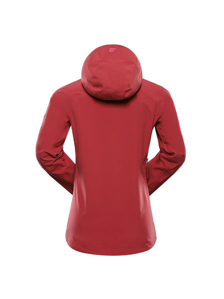 ALPINE PRO Ženska vodoodporna jakna z membrano ptx ALPINE PRO ZARRA 2 cardinal