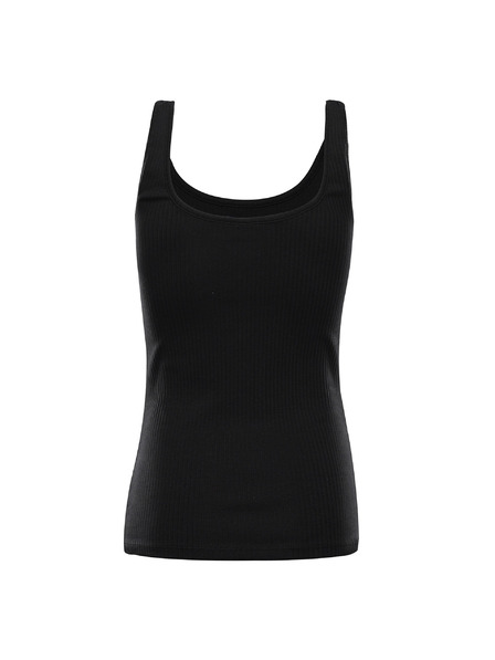 ALPINE PRO Ženska bombažna majica brez rokavov ALPINE PRO OMINA black