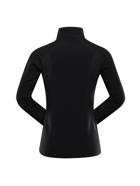 ALPINE PRO Ženska topla jopa na zadrgo ALPINE PRO MORWA black