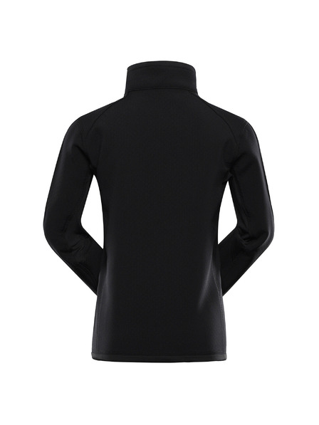 ALPINE PRO Otroška jopa na zadrgo ALPINE PRO MORWO black