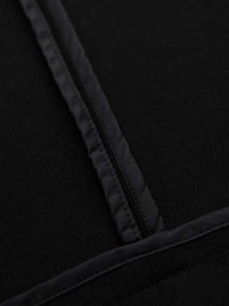 Ombre Clothing Moški črni blazer SLIM z rahlo teksturo