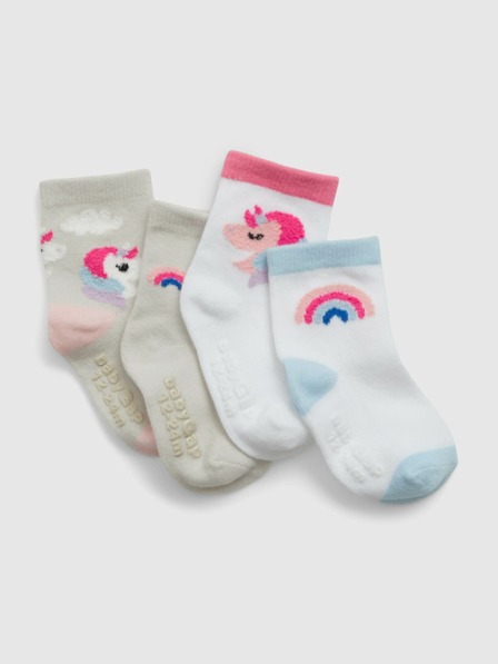 GAP Baby nogavice, 4 pari GAP