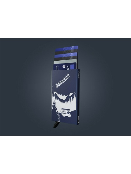 Pularys Etui za dokumente Pularys I´d Rather Be Camping modro aluminij 192410804