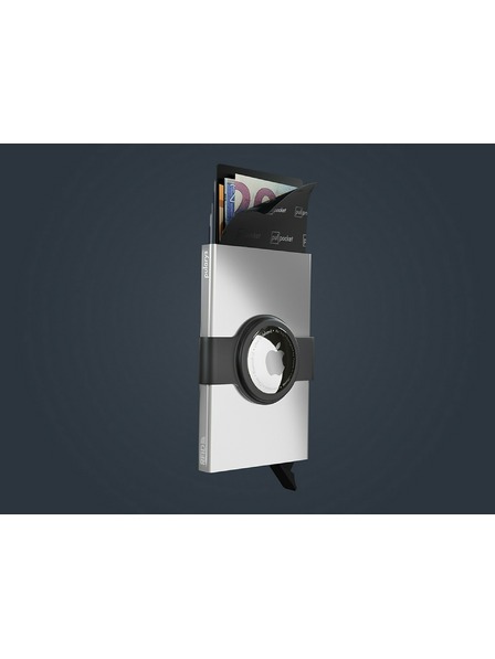 Pularys Etui za dokumente Pularys srebrno + AirTag 215710840
